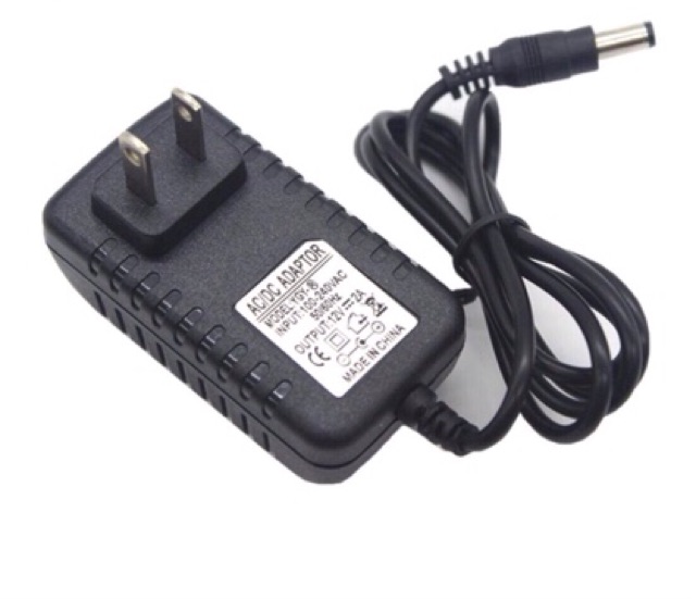 อะแดปเตอร์-adapter-12v-2a-2000ma-หม้อแปลง-อแดปเตอร์แปลงไฟ-หม้อแปลงกล้องวงจรปิด-5-5-2-1mm-black