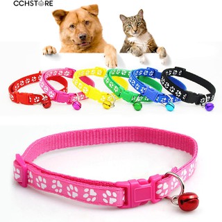 ภาพหน้าปกสินค้าหมาแมวแมวแมวแมว Buckle พิมพ์พอดี Bell Adjustable Pet Collar ซึ่งคุณอาจชอบสินค้านี้