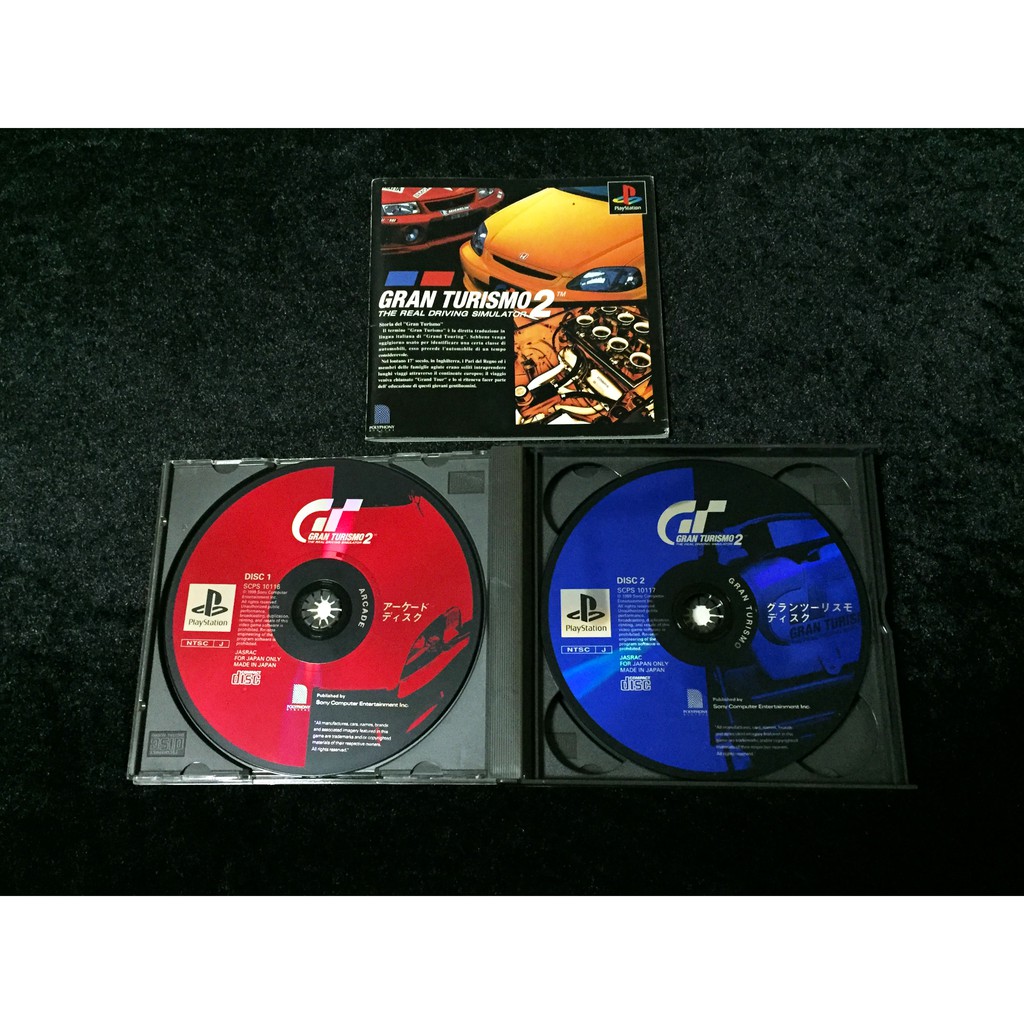 แผ่นแท้เกมส์-playstation1-ps1-gt-gran-turismo-ภาค1-2-ของแท้ญี่ปุ่น