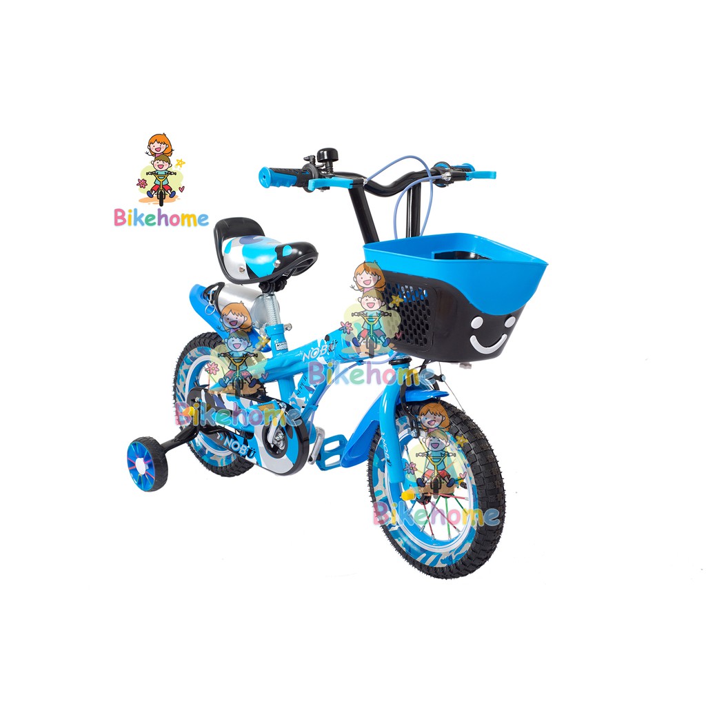 จักรยานเด็ก-nobu-no-342-ลายทหาร-ขนาด-16-นิ้ว-สีฟ้า-แถมฟรีกระบอกน้ำ