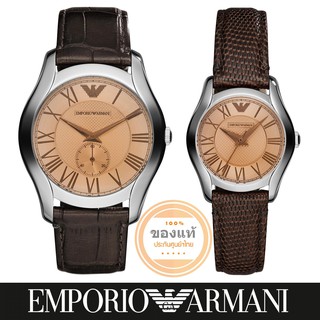 ﻿Emporio Armani AR9110 Set คู่ นาฬิกาคู่รัก ของแท้ ประกันศูนย์ไทย 1 ปี 12/24HR