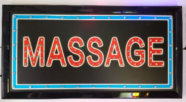 ป้ายไฟ-led-massage-ร้านนวด-ขนาด25x48cm-นวดแผนโบราณ-สีสันสวย-สกรีน-สติกเกอร์-กลางวันก็เห็นชัด