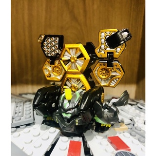 Bakugan Strikeflier Black Darkus &amp; Turbine Copper Combat Set ( Custom Painted )