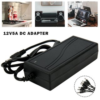 ภาพขนาดย่อของภาพหน้าปกสินค้าอะแดปเตอร์AC DC Adapter 12V 5A อะแดปเตอร์สายยาว 1 เมตร อะแดปเตอร์จ่ายไฟฟ้า หม้อแปลง 12โวล์ท5แอมป์ จากร้าน easybuy_mall บน Shopee ภาพที่ 2