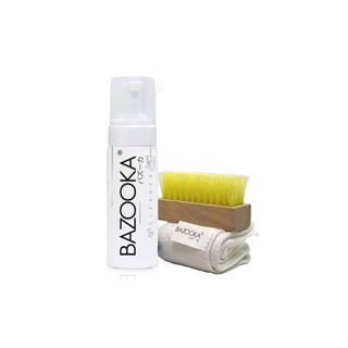 โค้ดBAZNOV1ลดทันที45BAZOOKA CLEANERน้ำยาทำความสะอาดรองเท้าแบบแห้ง สูตรจากธรรมชาติไม่มีสารเคมี ฟรีผ้า+แปรง