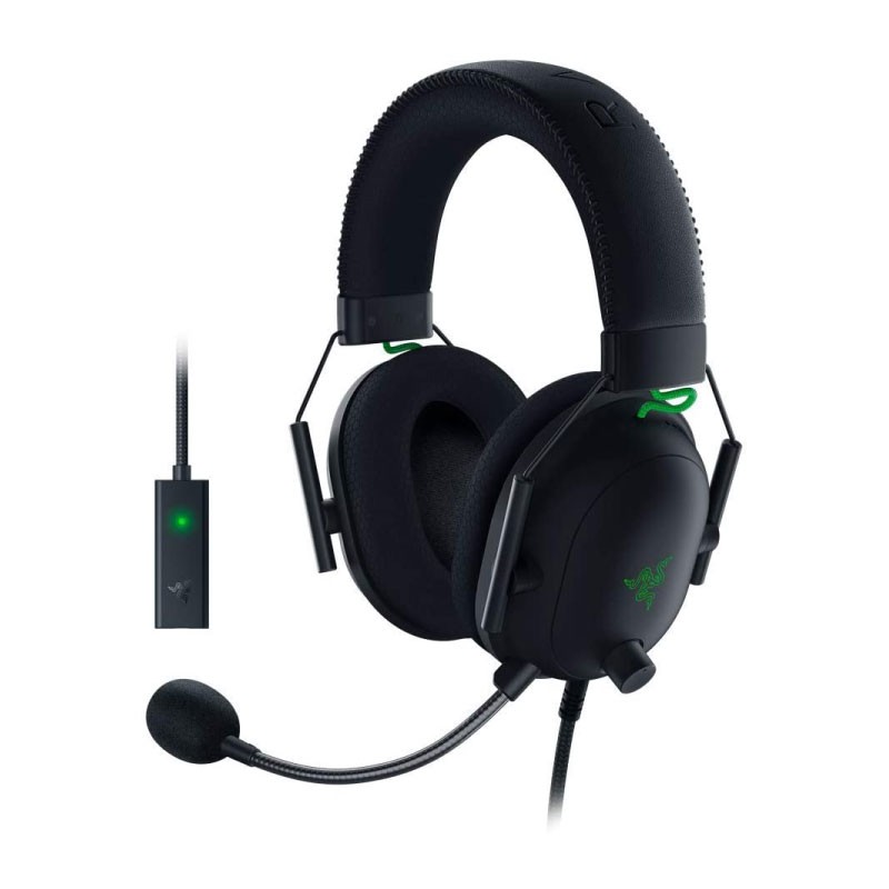 หูฟัง-razer-blackshark-v2-gaming-headphone-หูฟังแบบครอบหัวมาพร้อมกับยูเอสบีซาวการ์ด-สินค้ารับประกันศูนย์-2-ปี