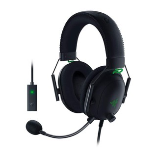 หูฟัง Razer BlackShark V2 Gaming Headphone - หูฟังแบบครอบหัวมาพร้อมกับยูเอสบีซาวการ์ด สินค้ารับประกันศูนย์ 2 ปี