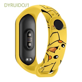 DYRUIDOJ1 Anime Pikachu Electronic Watch Strap Waterproof Smart Bracelet Strap Pokemon Watch Strap Birthday Gift Cartoon Sport Watch Adjustable Girls LED Digital Bracelet Wristband Sports Watch Belt