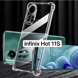 ส่งจากไทย เคสมือถือ infinix Hot 11s / infinix Note11Pro เคสกันกระแทก เคสใส เคสนิ่ม เคสต้านเชื้อแบคทีเรีย TPU CASE