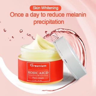 Greenlem Kojic ครีมกรดโคจิก ให้ความชุ่มชื้น และซ่อมแซมผลิตภัณฑ์ดูแลผิวกาย