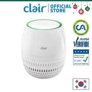 Clair Hc Premium Air Purifier with True HEPA Filter, UV LED Sterilizer for Home Allergy in Bedroom, Room, Office, removes 99.97% Dust, Pet Dander, Smoke, Odor with Activated Carbon, Washable Pre-filter, Auto mode, Air Quality Indicator