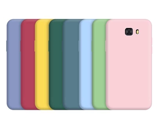 เคสโทรศัพท์มือถือซิลิโคนนิ่ม สีพื้น กันกระแทก สำหรับ SAMSUNG Galaxy C9 pro / C9