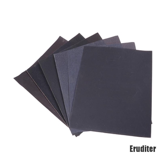 &lt; Eruditer &gt; กระดาษทรายแบบแห้ง 180-2000 Grit 1 ชิ้น