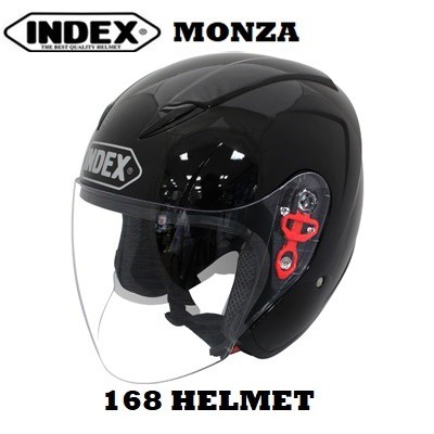 หมวกกันน็อค-index-monza-สีดำเงา