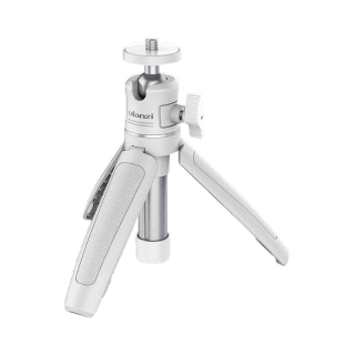 Ulanzi MT-08 White Tripod With 1/4 Screw to Dslr Cameras Smartphone ขาตั้งกล้อง ขาตั้งมือถือ ขนาดกะทัดรัด
