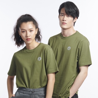 BODY GLOVE Unisex Basic T-Shirt เสื้อยืด สีเขียวเข้ม-33