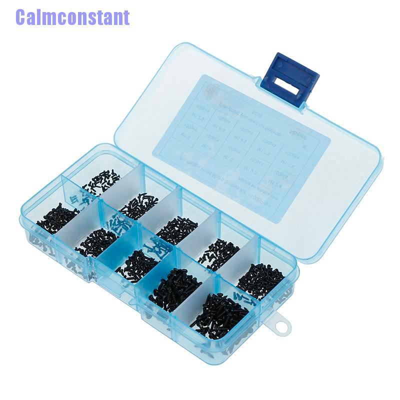 calmconstant-สกรูหัวกลม-m1-1000-ชิ้น-ชุด-2-m1-4-m1-7-ผสม