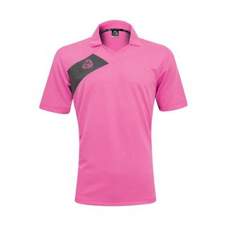 EGO SPORT EG1011 เสื้อฟุตบอลคอวีปก สีชมพู