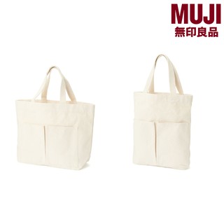 ภาพหน้าปกสินค้าMUJI (มูจิ) กระเป๋าผ้า Toe canvas ซึ่งคุณอาจชอบสินค้านี้