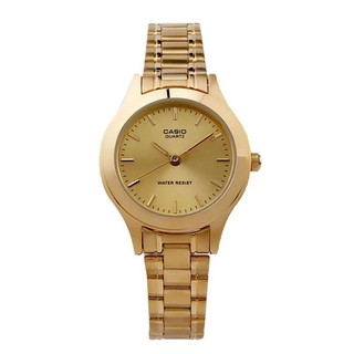 CASIO นาฬิกาข้อมือผู้หญิง รุ่น lady LTP-1128N-9ARDF เรือนทอง