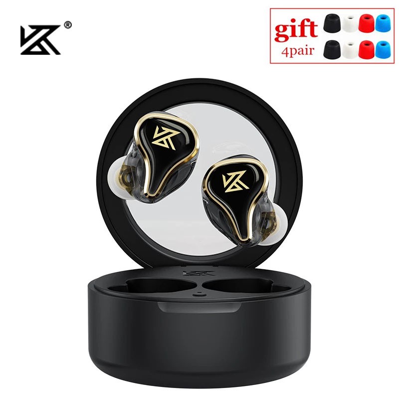Kz SK10 1BA + 1DD TWS Bluetooth 5.2 หูฟัง Hybrid HiFi เกมกีฬาชุดหูฟัง ...