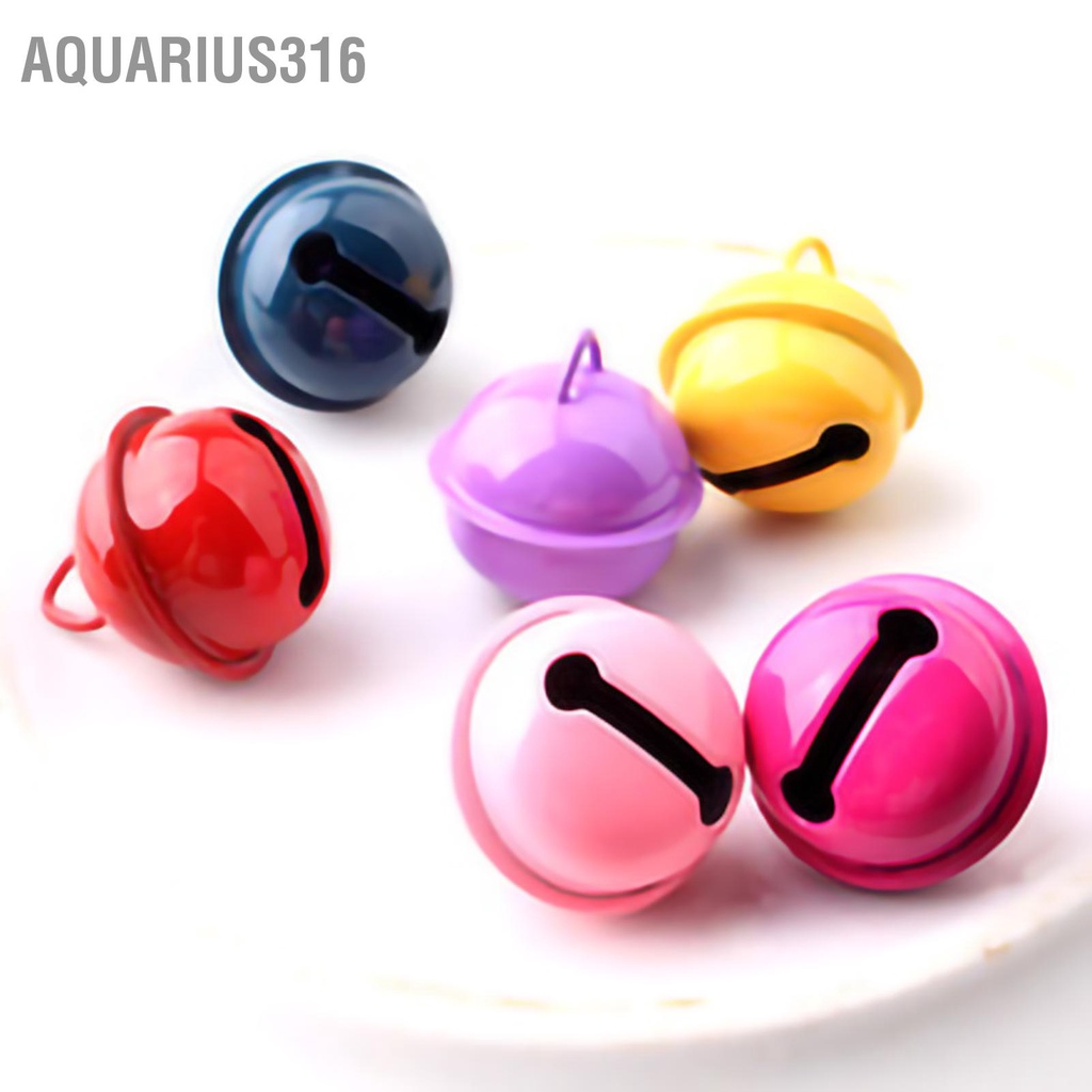 aquarius316-cod-ปลอกคอสัตว์เลี้ยง-กระดิ่งเหล็ก-ทรงกลม-พร้อมพวงกุญแจ-สําหรับแมว-และสุนัข