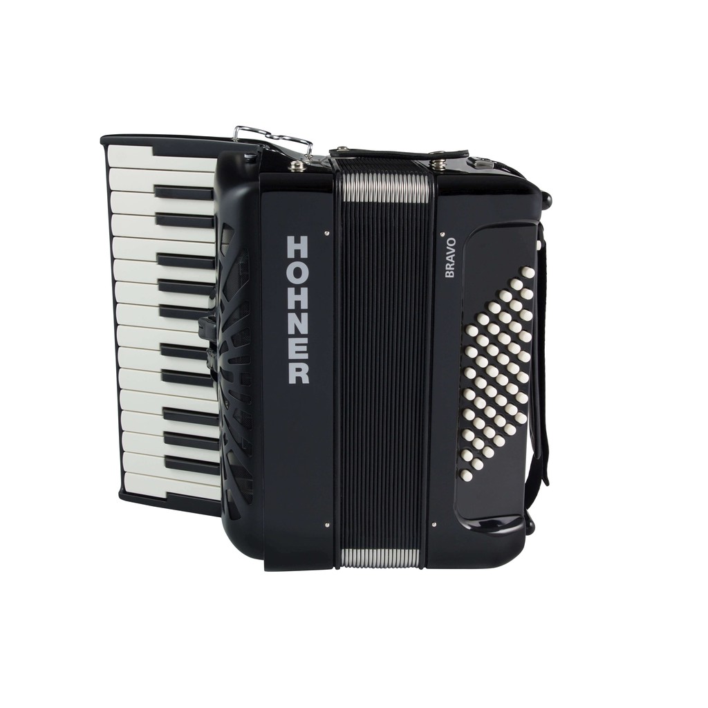 hohner-bravo-ii-chromatic-accordion-48-bass-26-key-แถมฟรีกระเป๋าใส่-แอคคอเดียน-แอคคอร์เดียน