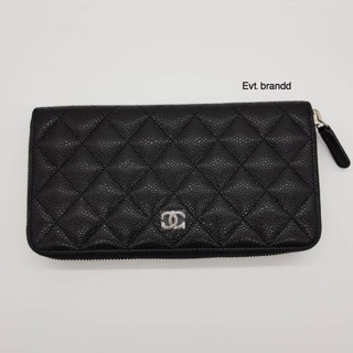 New chanel zippy long wallet caviar HL26 shw Fullbox