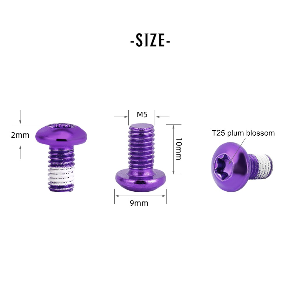 db-sport-สกรูดิสก์เบรก-m-5x10-มม-t25-12-ชิ้นสําหรับรถจักรยาน