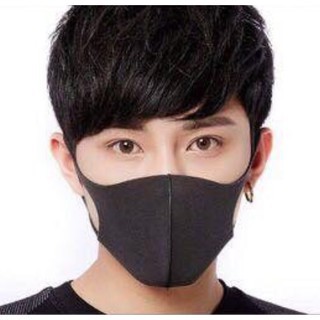 หน้ากาก-face-mask-ปิดจมูก-ป้องกันฝุ่น-มลภาวะ-เชื้อโรค-แบบฟองน้ำ-ซักได้-1ห่อ1ชิ้น