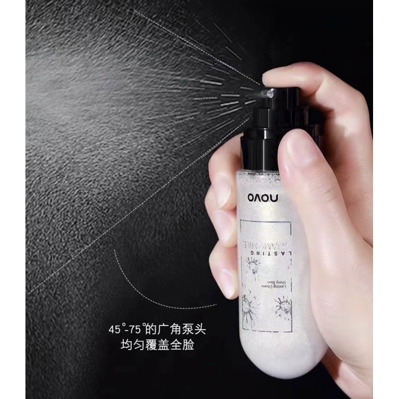 หน้าเงา-หน้าฉ่ำวาว-novo-make-up-spray-no-5344