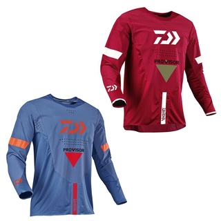 พร้อมส่ง เสื้อกีฬาแขนสั้น ระบายอากาศได้ดี ลาย Downhill สําหรับขี่จักรยานเสือภูเขา Mtb Bmx