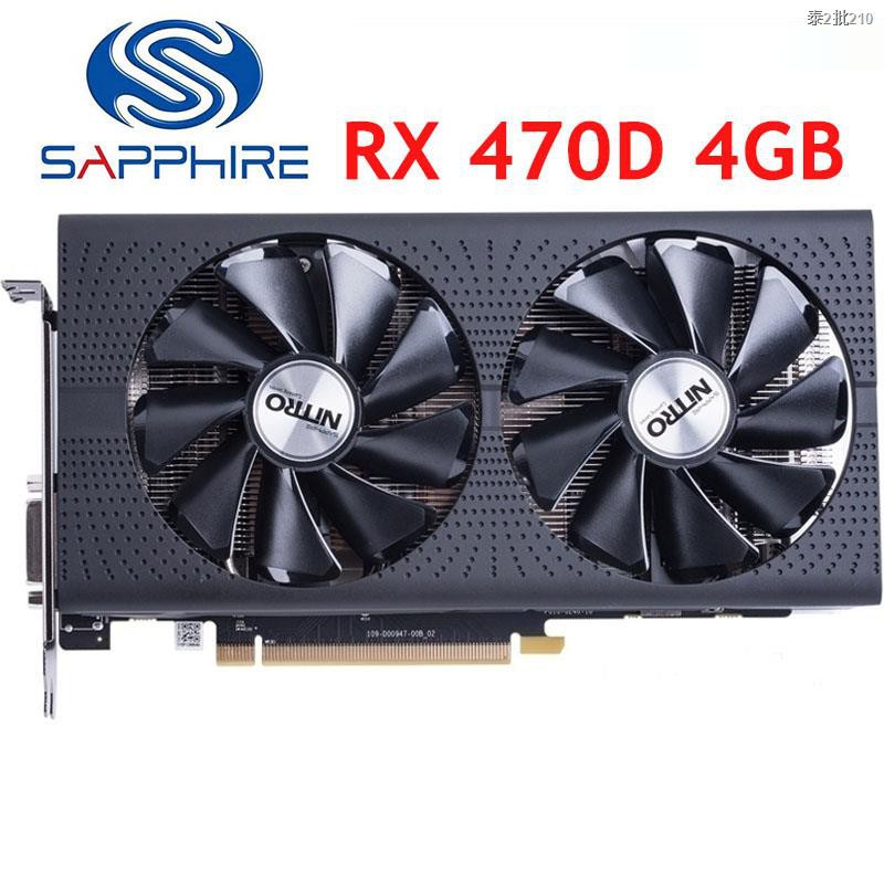SAPPHIRE Original Graphics Cards RX470D 4GB 256Bit GDDR5 Video Card for ...