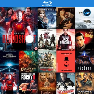 Bluray แผ่นบลูเรย์ Bloodshot (2020) จักรกลเลือดดุ หนังบลูเรย์ ใช้กับ เครื่องเล่นบลูเรย์ blu ray player บูเร blu-ray หนัง