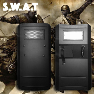 SWAT SHIELD โล่ตำรวจ Police ทหาร Soldier ปราบจลาจล โล่กันดาบซามูไร โล่ป้องกัน โล่กัปตัน Samurai ป้องกันธนู Captain