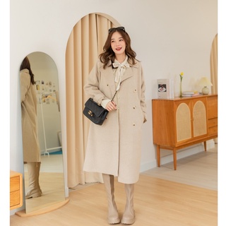 Seoul *Preorder | Seoul โซล สีเบจ  trenchcoat beige color10-15 days 💛🤍