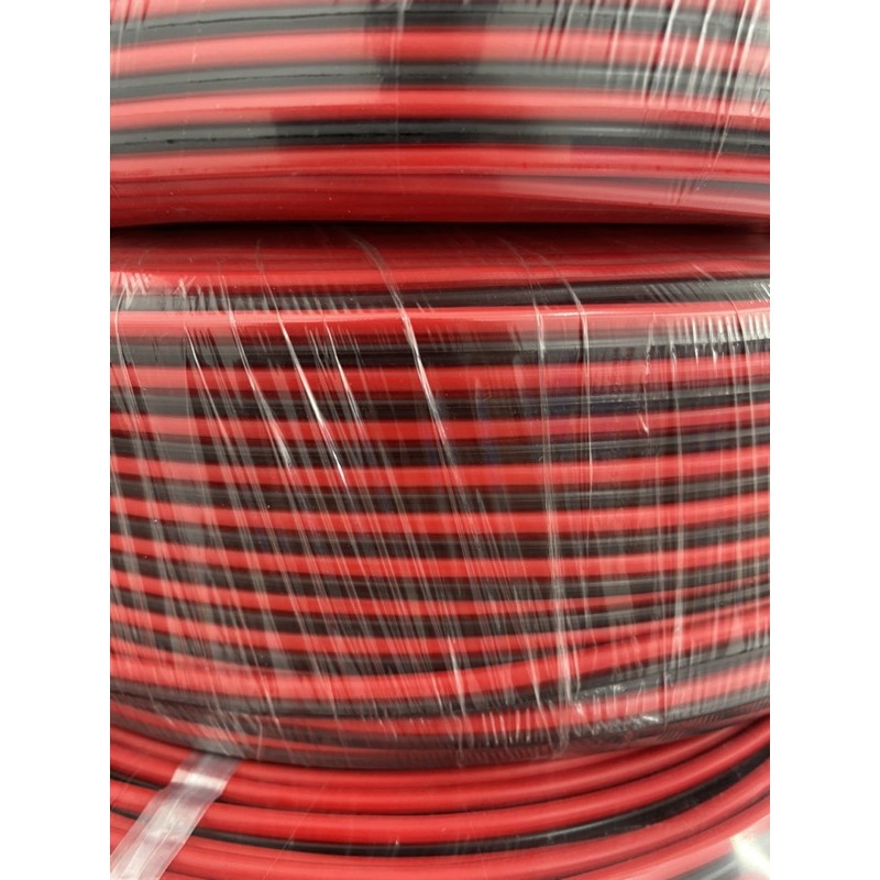 ภาพสินค้าสายไฟดำแดง(แบ่งขายเป็นเมตร)Pure copper red and black parallel RVB2X 0.3/0.5/0.75/1/1.5/2.5 300V จากร้าน mechabotshop บน Shopee ภาพที่ 4