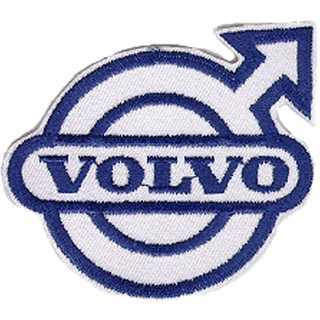 VOLVO ป้ายติดเสื้อแจ็คเก็ต อาร์ม ป้าย ตัวรีดติดเสื้อ อาร์มรีด อาร์มปัก Badge Embroidered Sew Iron On Patches