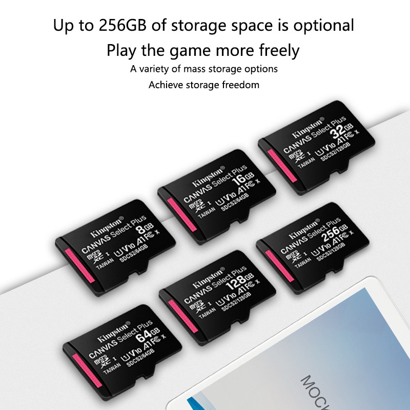 ภาพหน้าปกสินค้าKington SD Card Micro sdcard Memory Card Class 10 100MB/s /16GB/32GB/64GB/128GB TF Card For CCTV Dashca จากร้าน zz1klhcjoh บน Shopee
