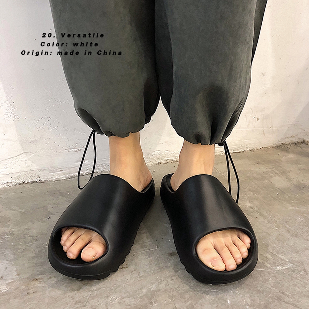 ภาพสินค้าฤดูร้อนใหม่ Yeezy รองเท้าแตะแบบสวม รองเท้าลำลอง สำหรับผู้ชายและผู้หญิง จากร้าน wallmart88.th บน Shopee ภาพที่ 2