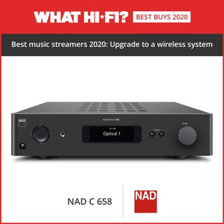 NAD C 658 BluOS Streaming DAC เครื่องเล่นสตรีมมิ่ง+ปรีแอมป์+แดค