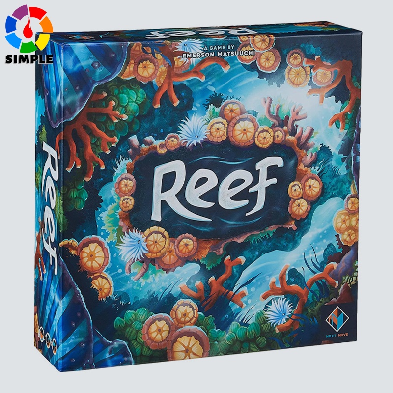 ภาพหน้าปกสินค้าReef Board Game Strategy Board Game  Family Board Game for Adults and Kids  Ages 8+ 2-4 Players