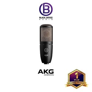 AKG P220 ไมค์คอนเดนเซอร์ / ไมค์อัดเสียง / บันทึกเสียง / โฮมสตูดิโอ / Condenser Microphone (BlackOfficeAudio)