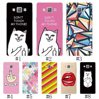 Samsung A3 A5 A7 2015 Soft TPU Silicone Phone Case Cover Fashion Personality