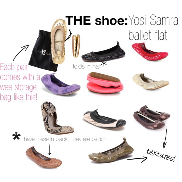 yosi-samra-soft-leather-fold-up-flats-ไซส์10us-ของแท้