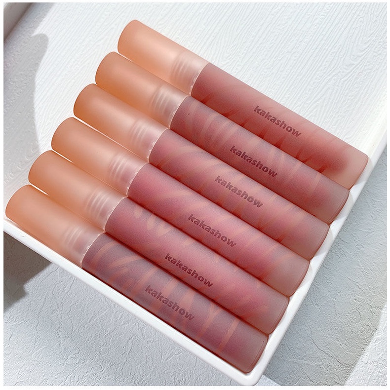 kakashow-ลิปสติกเนื้อmatte-ติดนานกันน้ํา