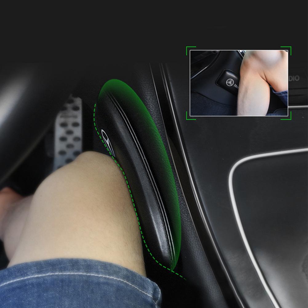 Leather Thigh Support Interior Cushion Soft Accessories Car Seat Knee Pad Pillow Universal