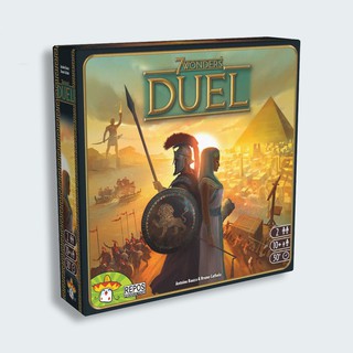 ภาพหน้าปกสินค้า7 สิ่งมหัศจรรย์ดวล - 7 Wonders Duel English Version - Board Game ที่เกี่ยวข้อง