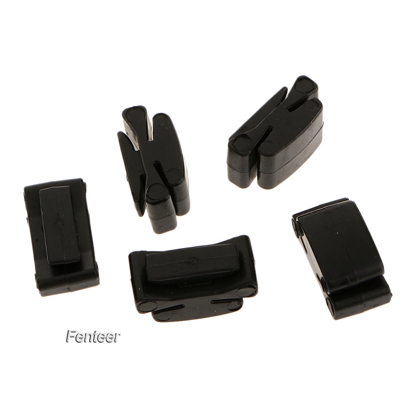 fenteer-5pc-guitar-rubber-headstock-pick-holder-case-plectrum-clip-guitar-parts-accs