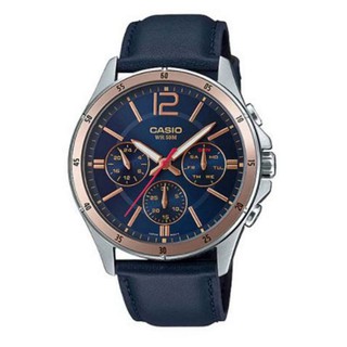 [แท้100%]Casio นาฬิกาข้อมือ รุ่น MTP-1374L-2AV - กรม